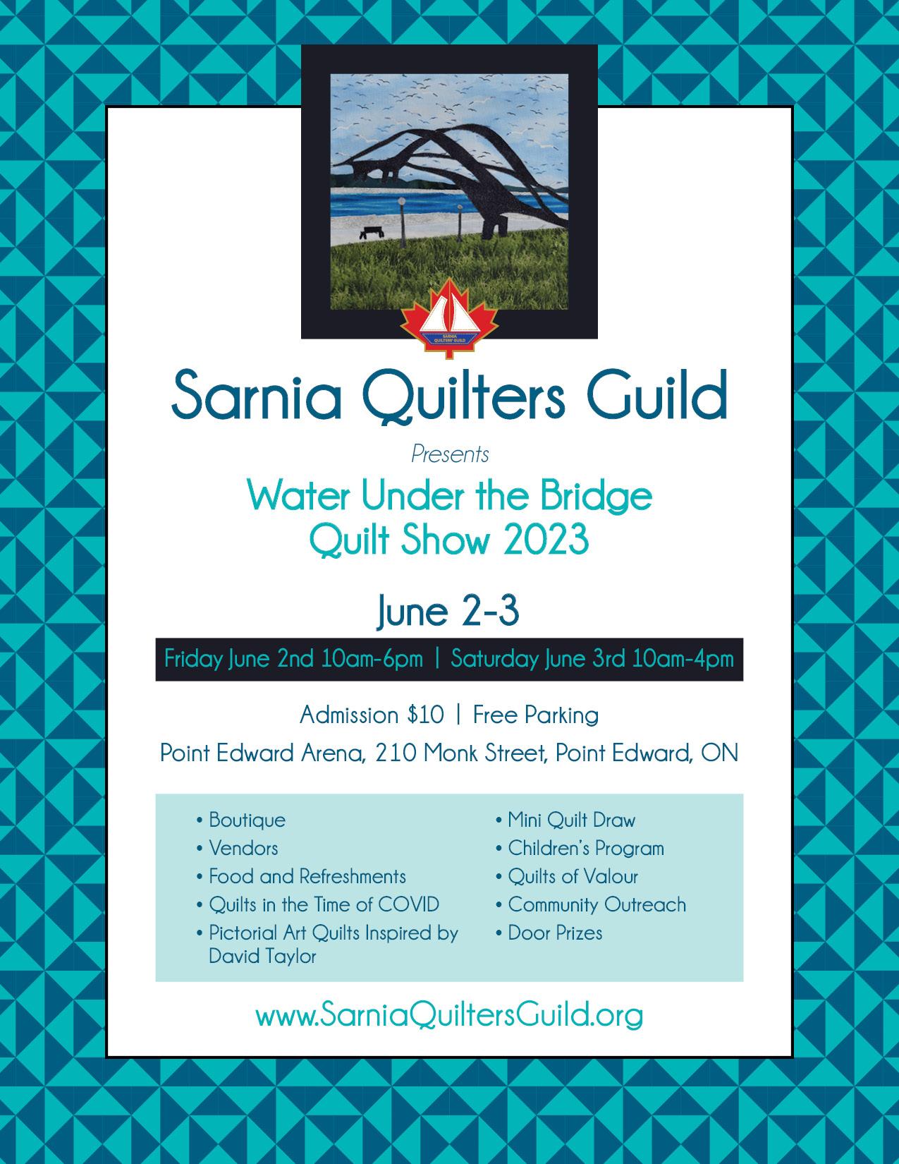 Quilt Show Poster June 2 - 3