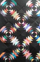 Pineapple Log Cabin quilt